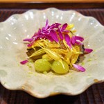 京天神 野口 - 渡り蟹、鮑、銀杏