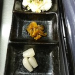 日本酒肉バル 市場レストラン うどん虎 - 小皿：千屋牛サービスオムカレー