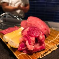 炭火焼肉 なかはら - ギュータン三種