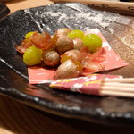 夜ノ焼魚 ちょーちょむすび - 銀杏