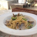 青いナポリ - パスタランチ1000円（税込）サラダとパン付き