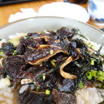 旬鮮館 - 鯛はかなり濃い漬けです