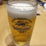 静岡カントリークラブ 袋井コース レストラン - とり生ビール