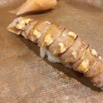 うを徳 - 岡山県産シャコの握り