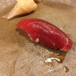 うを徳 - 大間本鮪赤身の握り