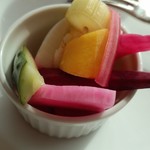 ビブレ - 前菜　ピクルス