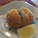 ななにん - タイラギ貝の一夜干しのフライ 神ですよ