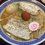 からみそラーメン、味玉・メンマ追加