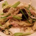 中国飲茶館 - 野菜炒め