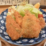 Chiyomusume - 魚フライ（さわら、きす）