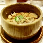 鮓 きずな - ［2017/10］酒肴⑭ 長野産平茸の茶碗蒸し