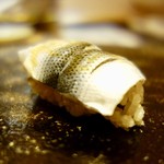 鮓 きずな - ［2017/10］寿司⑥ こはだの握り