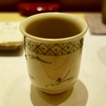 鮓 きずな - ［2017/10］酒肴② 鳴門産あわび 九十九里産はまぐり 青森産岩のりのスープ(外観)