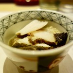 鮓 きずな - ［2017/10］酒肴⑧ 鳴門産蒸し鮑のリゾット