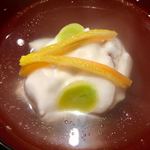 弧玖 - 糸縒鯛の真薯の碗物