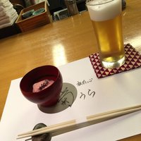 板前心 菊うら - 魚そうめん　梅とろろ