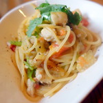 ラ･マンチーナ - 穴子と焼ナスのパスタ