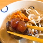 島豆腐と、おそば。真打田仲そば - 