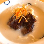 島豆腐と、おそば。真打田仲そば - 