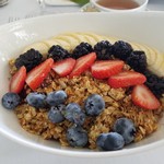 The veranda at The Beachhouse - アサイボウル＄19