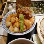 稲庭うどんとめし 金子半之助 - 天丼（天ばらめし）