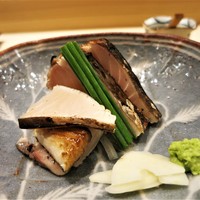 銀座 よし澤 - 鰆の藁焼き