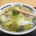 伊豆大島岡田港客船待合所レストラン　いずしち丸 - 青唐辛子ラーメン