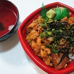 丼丸 浜風 - あん肝スペシャルバラ丼（540円）