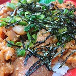 丼丸 浜風 - あん肝スペシャルバラ丼（540円）