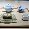 丸八製茶場 syn - 料理写真:玉露と加賀棒茶ロールケーキ