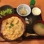 みのり - 軍鶏親子丼定食、900円