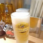175°DENO 担担麺 - 生ビール【Oct.2017】