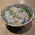 ゆう - ズワイガニと旬菜の餡かけ土鍋ご飯3