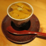 器楽亭 - 雲丹の蓮蒸し