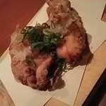 交番通り 四十 - 唐揚げの梅味噌掛け