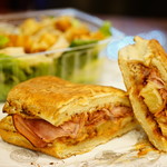 Earl of Sandwich - Hawaiian BBQ ($6.99), Grilled Chicken Caesar ($6.99)