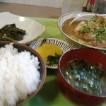Teishi Yokuya - もつ煮定食