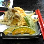 小だに そば処 - かき揚げ１５０円