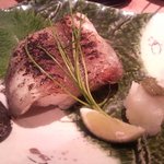 鮨げん家 - 水魚（げんげ）塩焼き