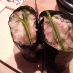 鮨げん家 - 水魚（げんげ）とトロロ芋の軍艦