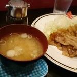Sutamina Ichiban - 生姜焼き定食