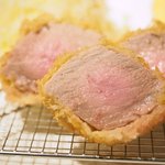 シャ豚ブリアン - シャ豚ブリアン定食 2376円 のシャ豚ブリアンヒレカツ