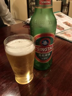 Kanton Hanten - 青島ビールは飲みやすい‼️