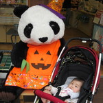 神戸市立王子動物園 - お店前のパンダちゃんと