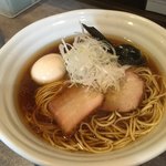 麺処 風人 - 淡麗風人醤油味玉そば 800円