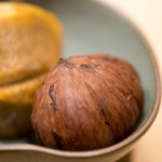 うを徳 - 2017.10 和歌山紀の川黒甘柿、茨城友部栗の渋皮煮