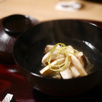 松川 - お椀　松茸と毛蟹