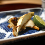 松川 - 松茸と黒鮑