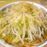 ラーメン二郎 - TARO(豚入り) 「ニンニクアブラ甘いの」(950円)