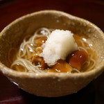松川 - なめこ冷がけ蕎麦